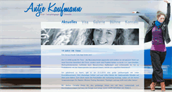 Desktop Screenshot of antjekaufmann.de